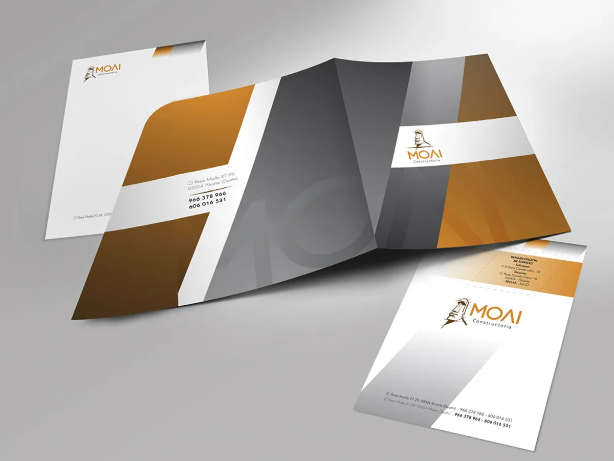 MOAI — identidad corporativa, vista general