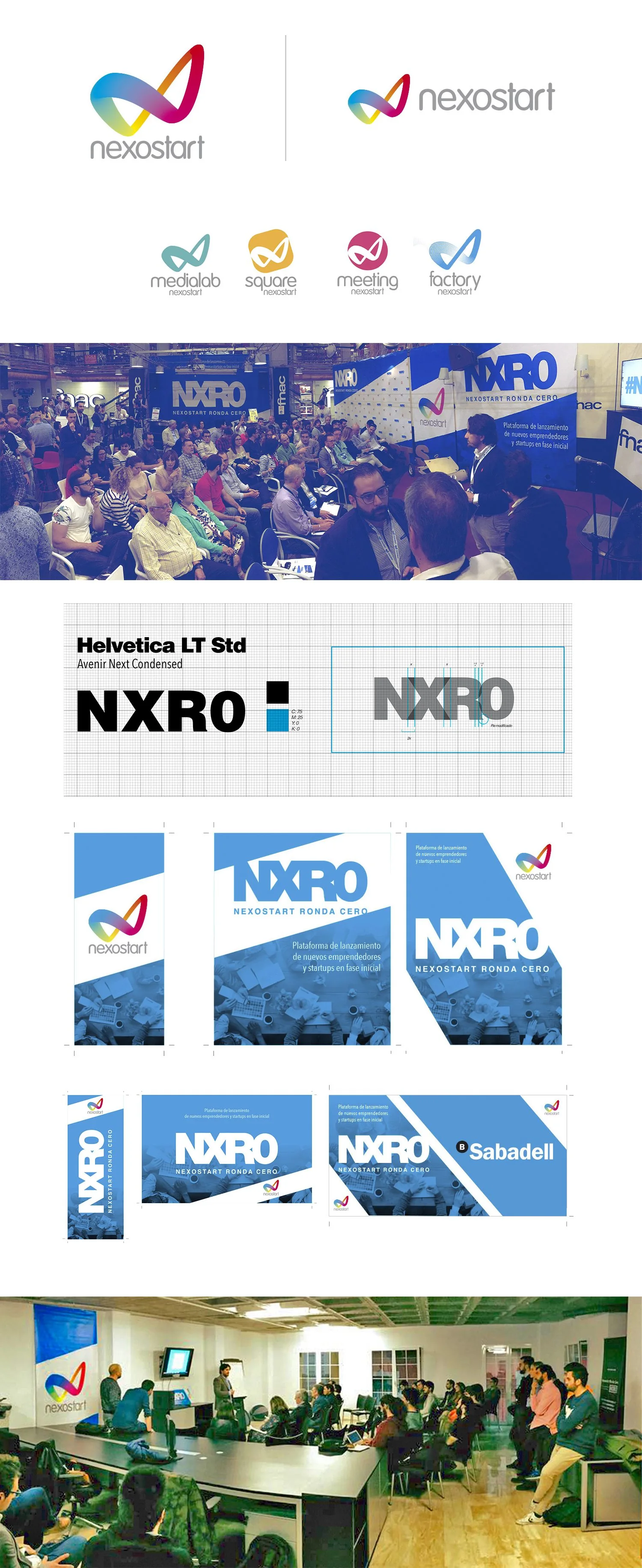 NXR0 — evento y submarca, vista general