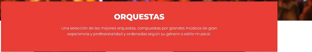 Cabecera de sección de la web de SOM Events